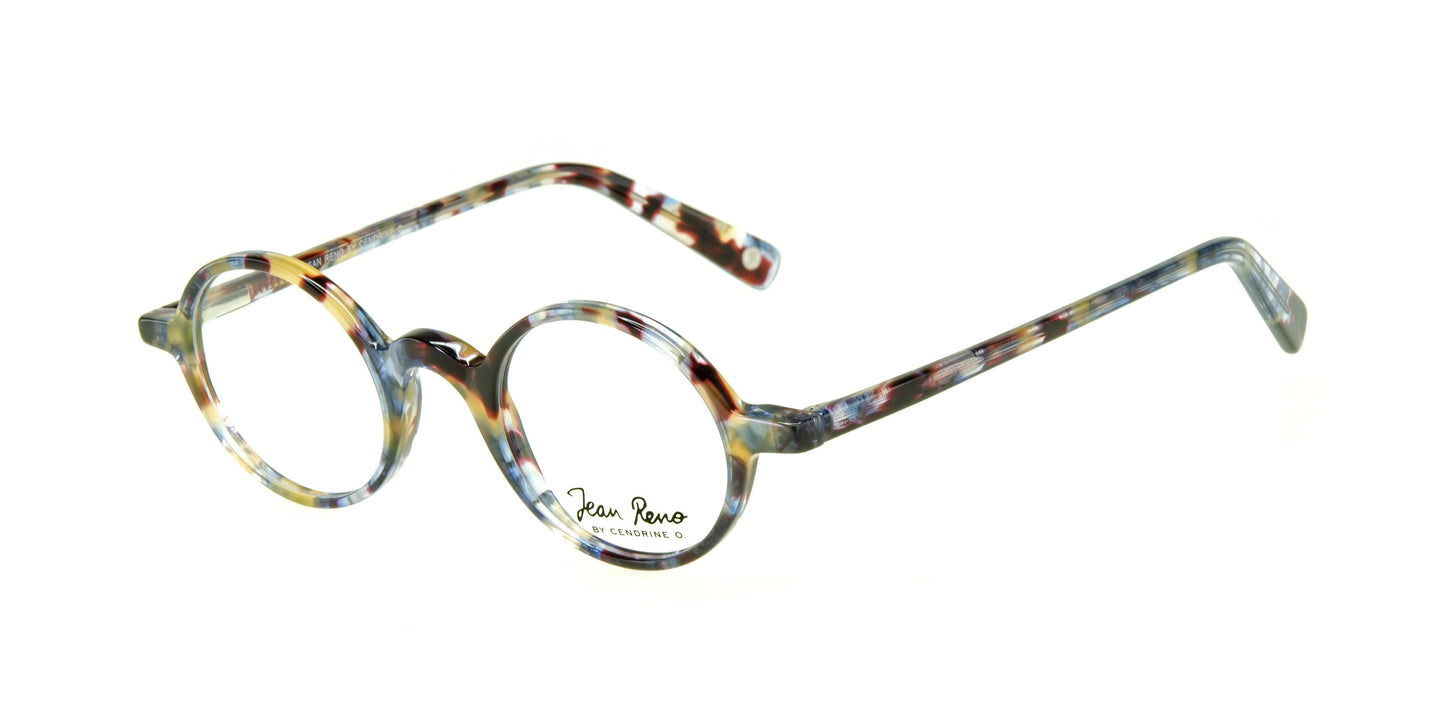 Jean Reno 2005 round acetate eyeglasses - Jean Reno Eyewear