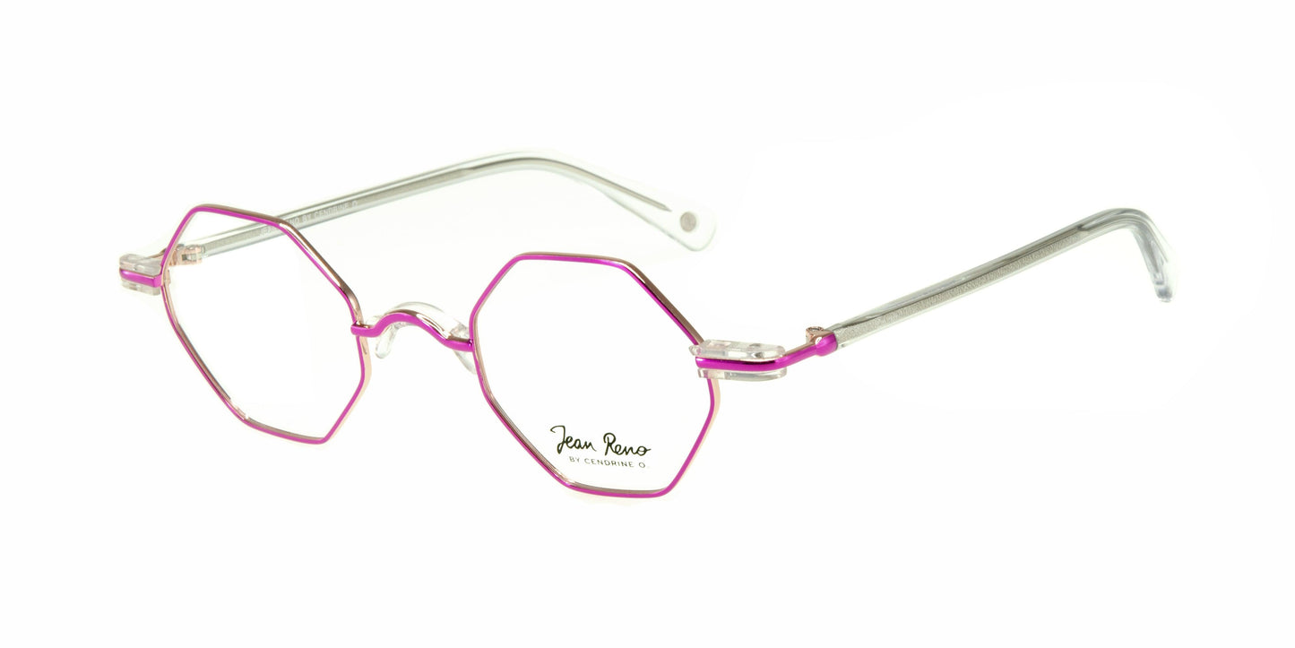 Jean Reno 2237 Unisex round metal eyeglasses - Jean Reno Eyewear