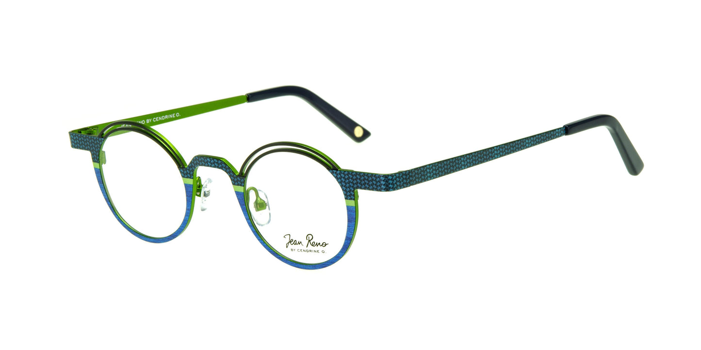 Jean Reno 2381 Men round eyeglasses - Jean Reno Eyewear