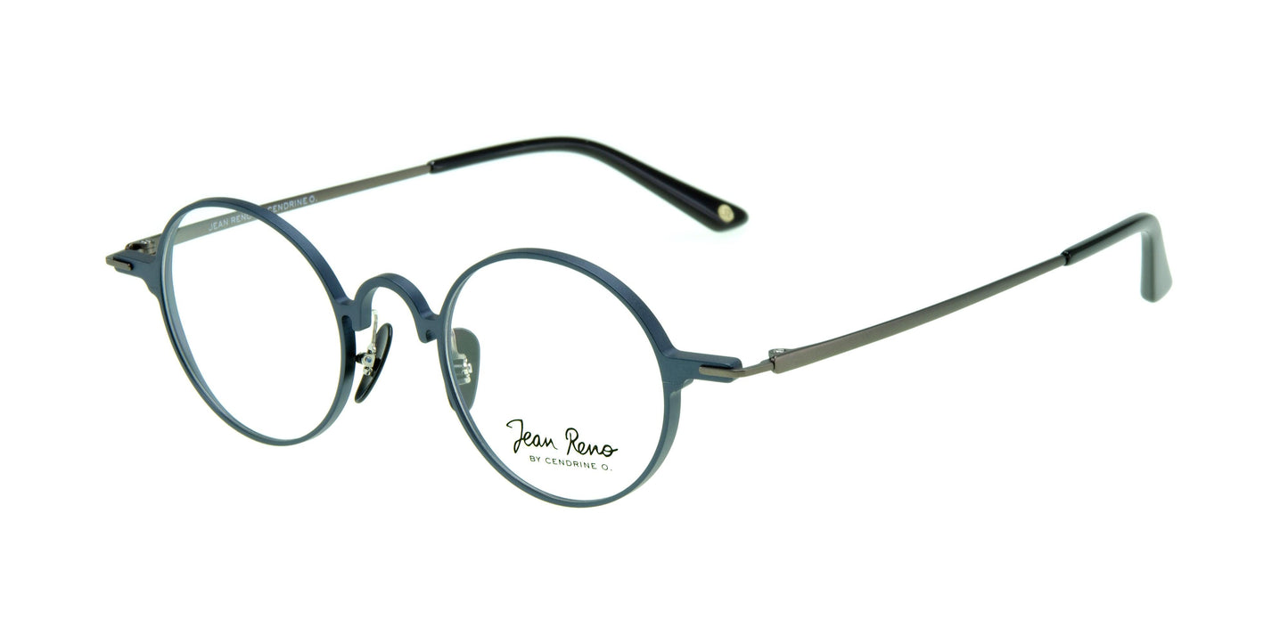 Jean Reno 2019 Men titanium round eyeglasses - Jean Reno Eyewear