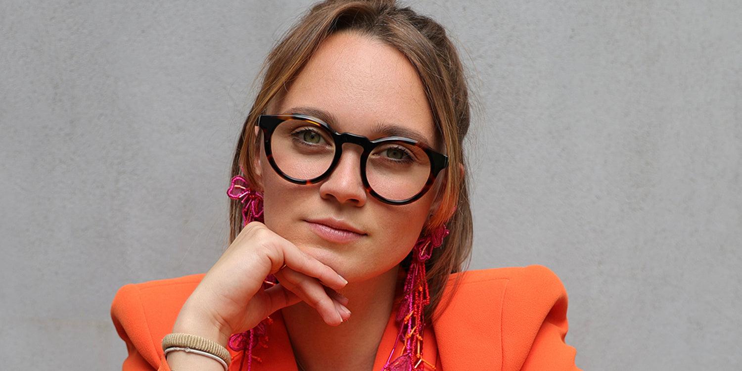 JEAN RENO women's eyeglasses and round frames. - Jean Reno Eyewear