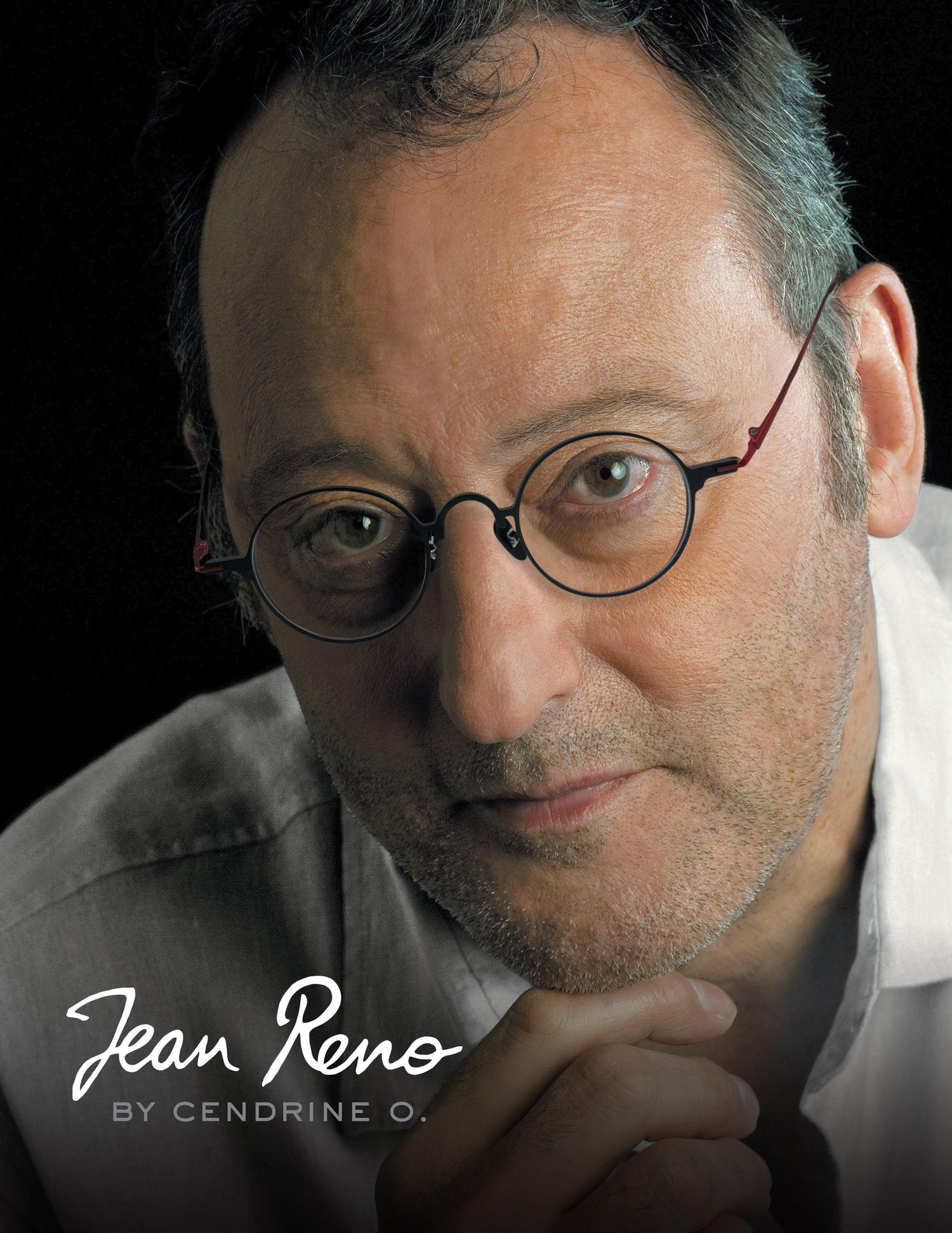 JEAN RENO round men's eyeglasses and sunglasses. - Jean Reno Eyewear