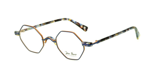 Jean Reno 2237 Unisex round metal eyeglasses - Jean Reno Eyewear