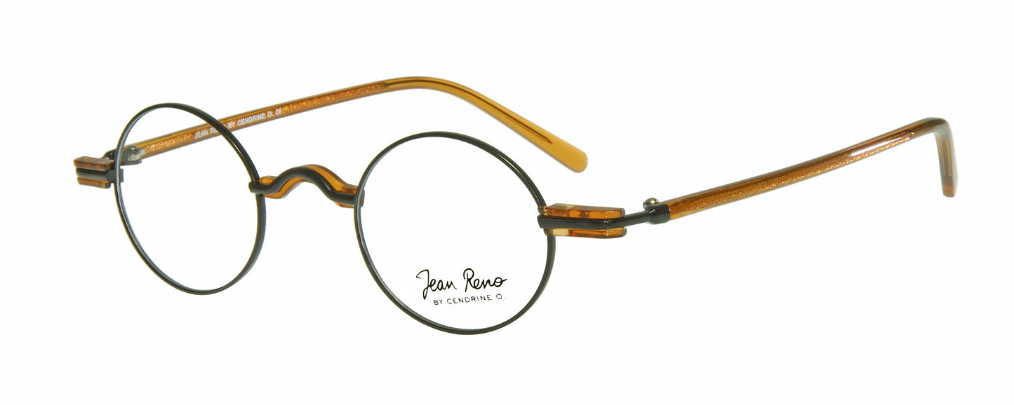 Jean Reno 503 round eyeglasses - The one and only ! - Jean Reno Eyewear