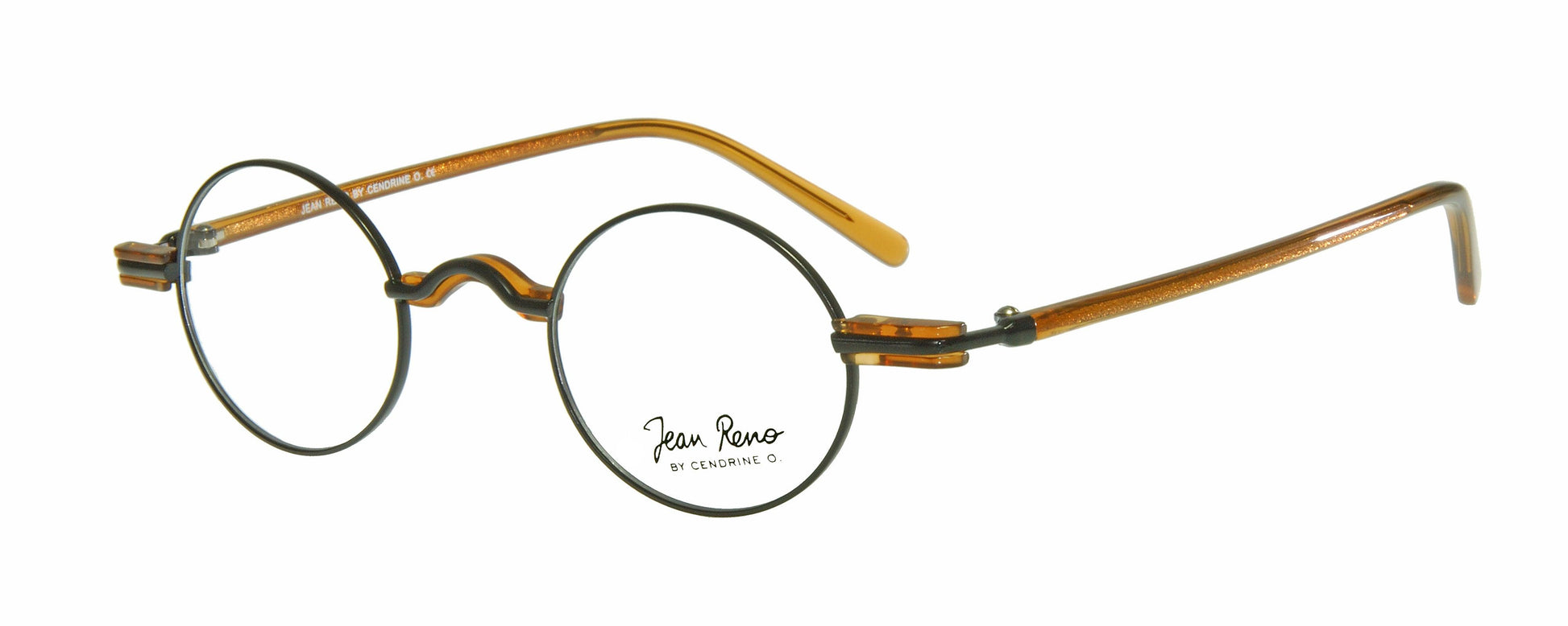 Jean Reno 503 round eyeglasses - The one and only ! - Jean Reno Eyewear
